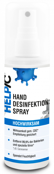 Desinfektions-Handspray von HELPIC sanitary care